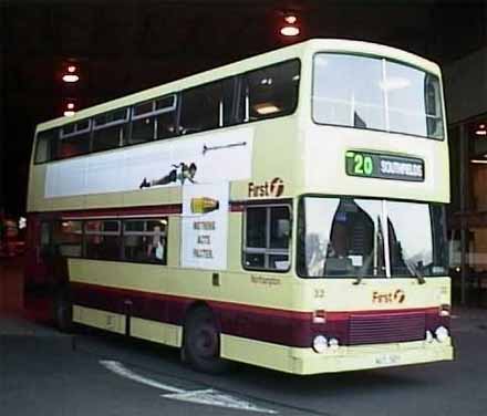 First Northampton MCW Metrobus Alexander RL